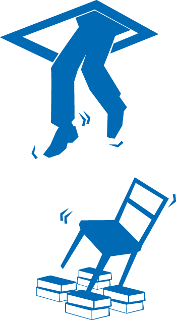 Hanging Man Legs Png - Attic Ladder (349x634), Png Download