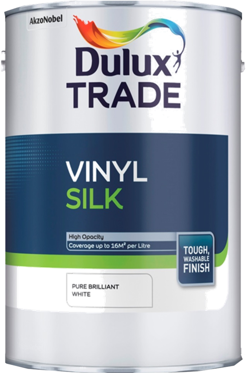 Dulux Trade Vinyl Silk - Dulux Brilliant White Gloss (1256x1256), Png Download