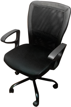 135 Office Chair - Office Chair (370x480), Png Download