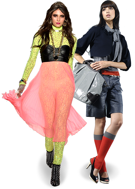 Fashion Models Png Clip Black And White Library - High Fashion Models Png (450x628), Png Download