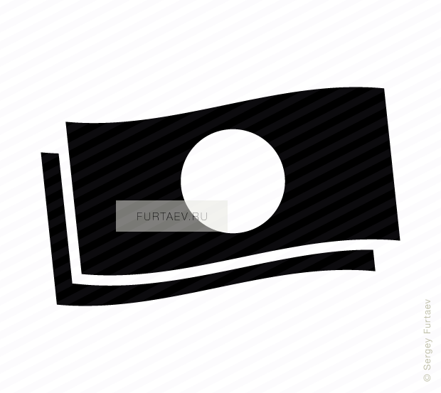 Vector Icon Of Cash - Illustration (620x553), Png Download