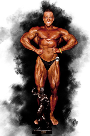 Although - Bodybuilding (306x459), Png Download