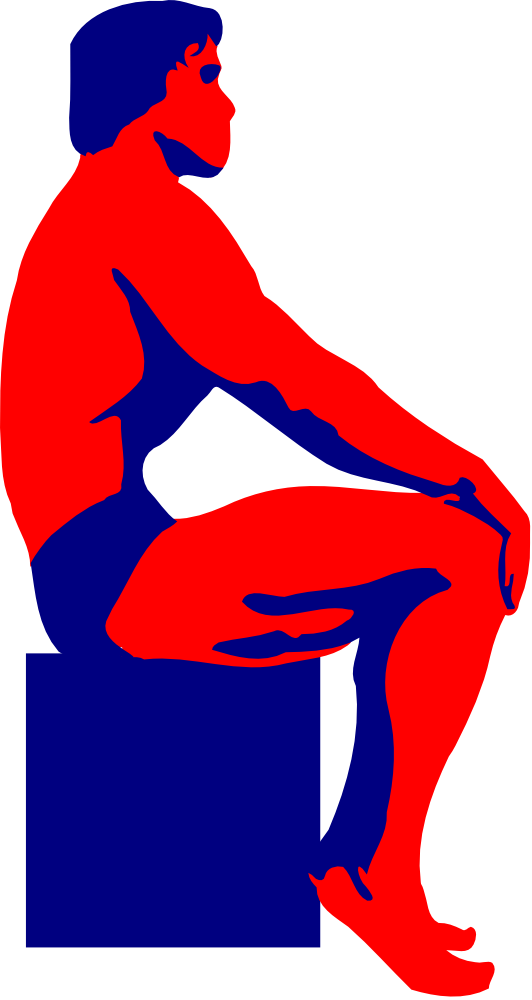 Posing Bodybuilder Clipart Png (319x600), Png Download