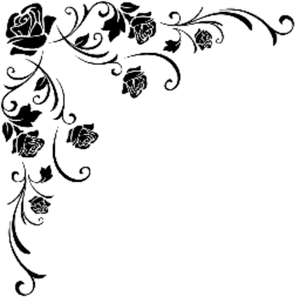 Adorno Flores Png Blanco Flor Marco - Square Rose Design Fondant Cake Deorationg Stencil,cake (720x700), Png Download