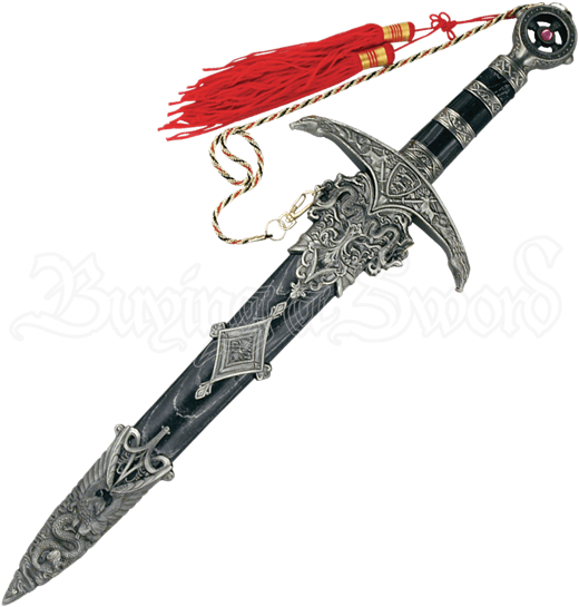 Ornate Robin Hood Short Sword - Medieval Daggers (550x550), Png Download