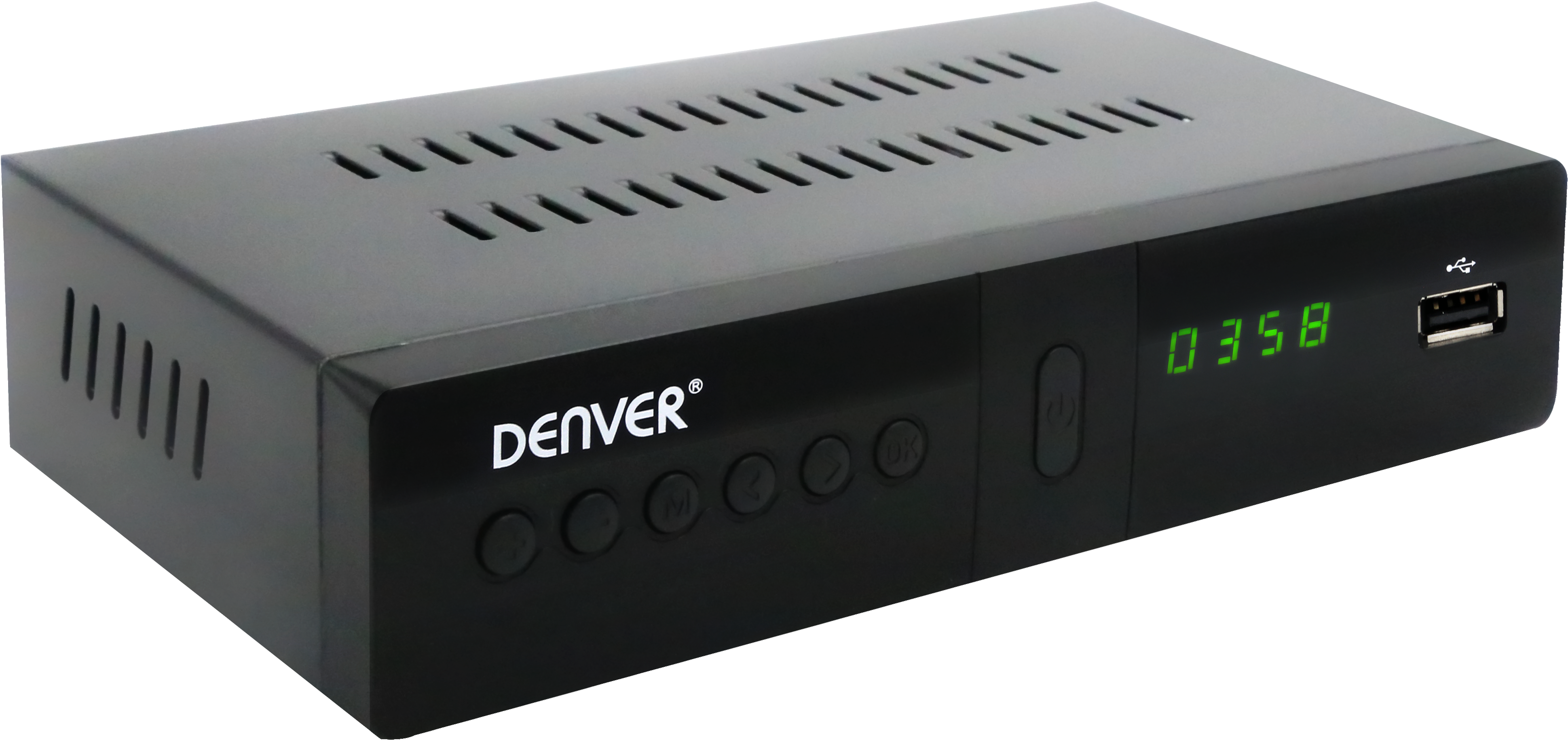 Denver Dvbs-205hd - Electronics (4656x3132), Png Download