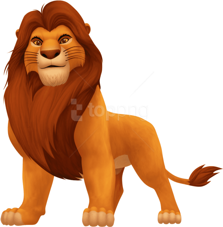 Free Png Lion King ] Png Images Transparent (850x843), Png Download