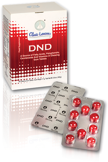 Dnd Chewing Gum Tablets - Dominoes (600x600), Png Download