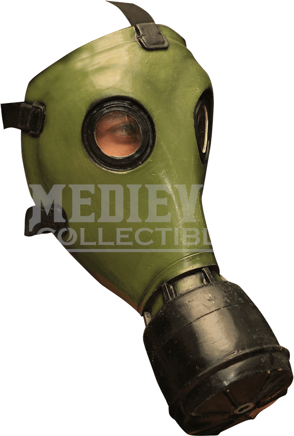 Green Gp5 Gas Mask (850x850), Png Download