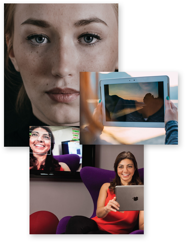 About Affectiva Collage - Rana El Kaliouby (602x785), Png Download