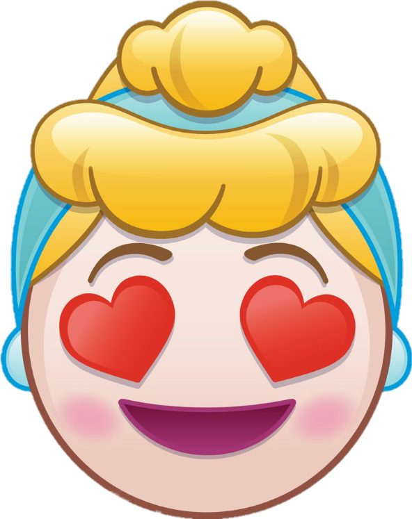 Disneyprincess Disney Cenicienta Emoji Emojistickers - Disney Emoji Blitz Cinderella (592x747), Png Download