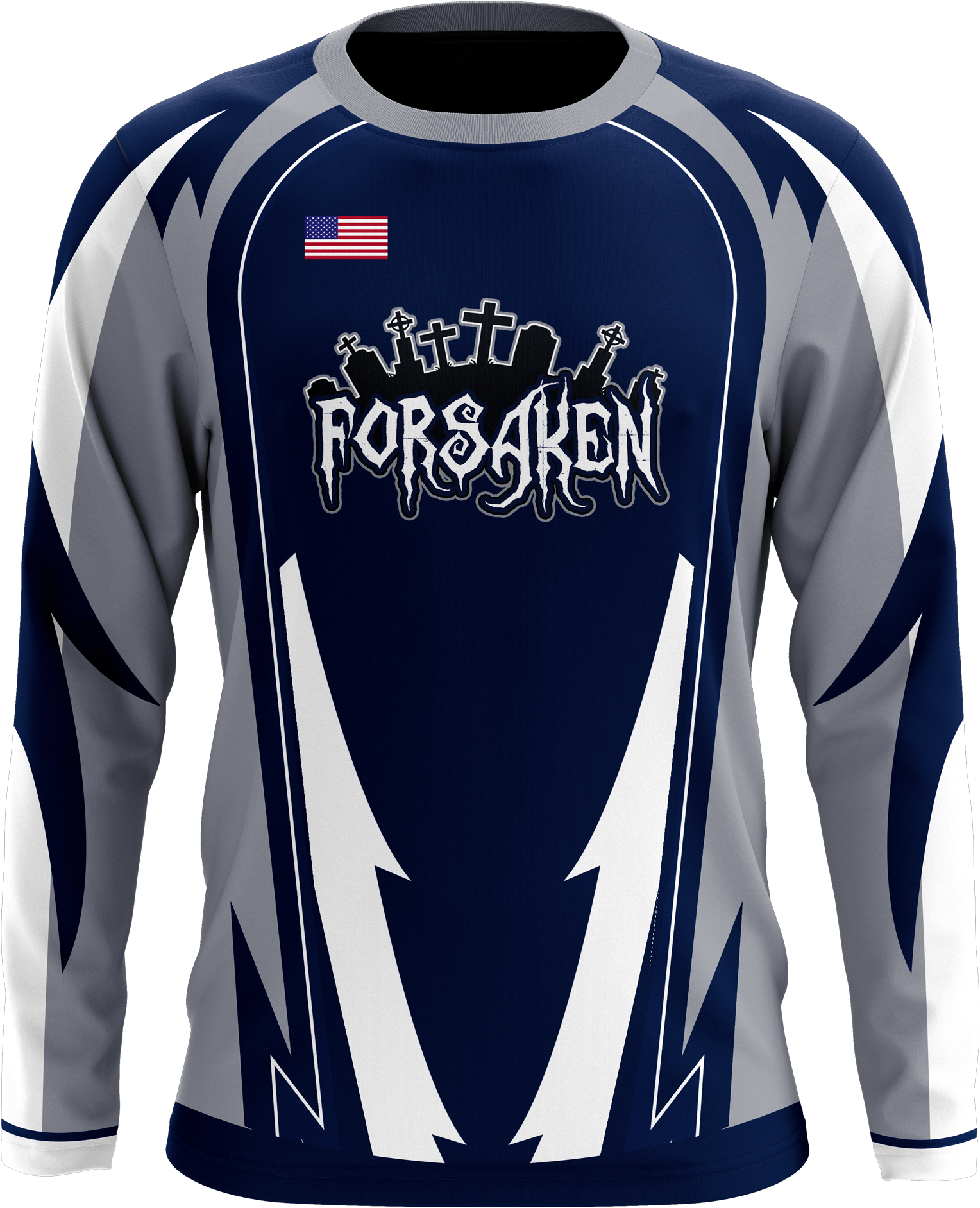 Team Forsaken Pro Jacket - Unsilent Storm (1750x2006), Png Download