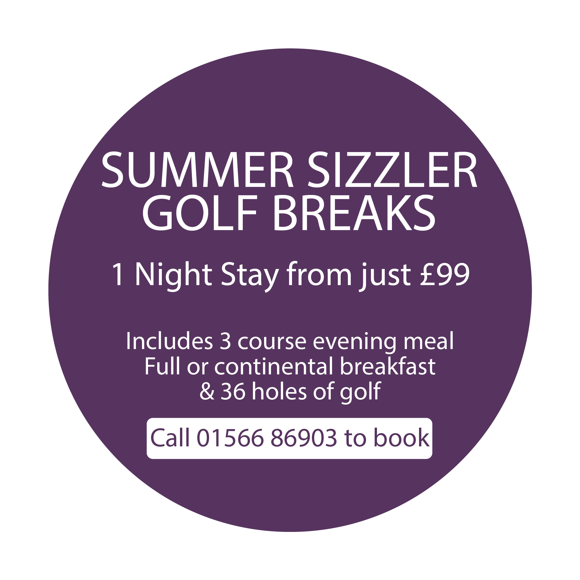Trethorne Summer Sizzler Golf Breaks Slider Icon - Aziz (2084x2084), Png Download