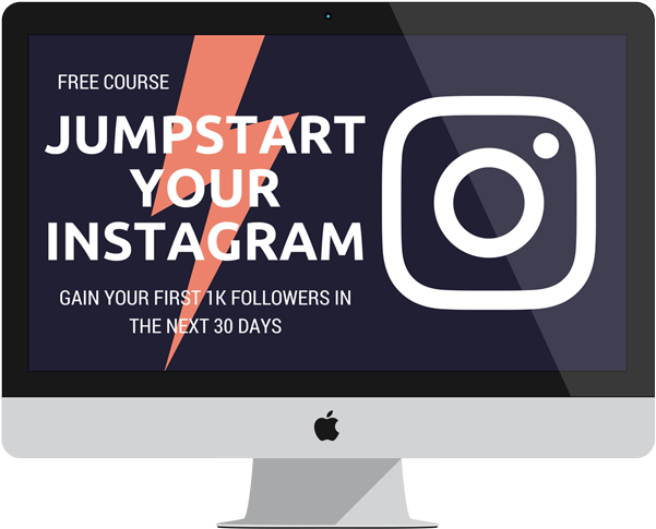 Enroll In This Free Instagram Course & Gain Your First - Computer Monitor (700x570), Png Download