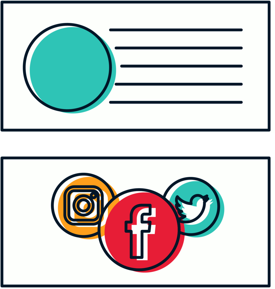 Complete Brand Social Media - Circle (1000x1000), Png Download