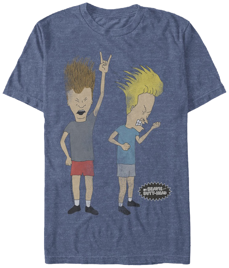 Beavis And Butt Head Merch (743x870), Png Download
