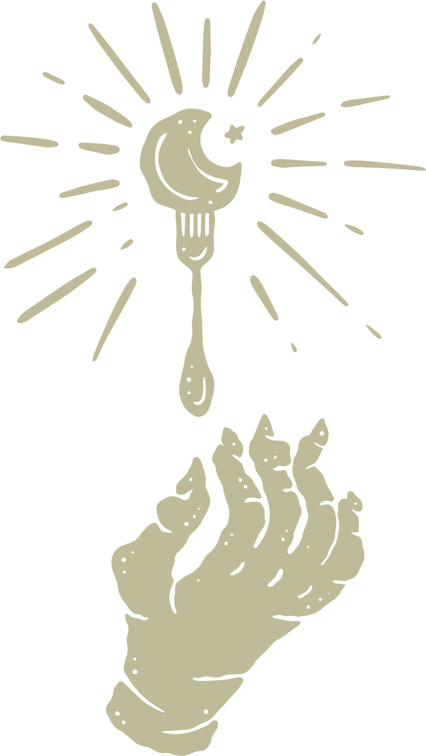 Ccc Voodoo-hand Web Gold - Illustration (923x1501), Png Download