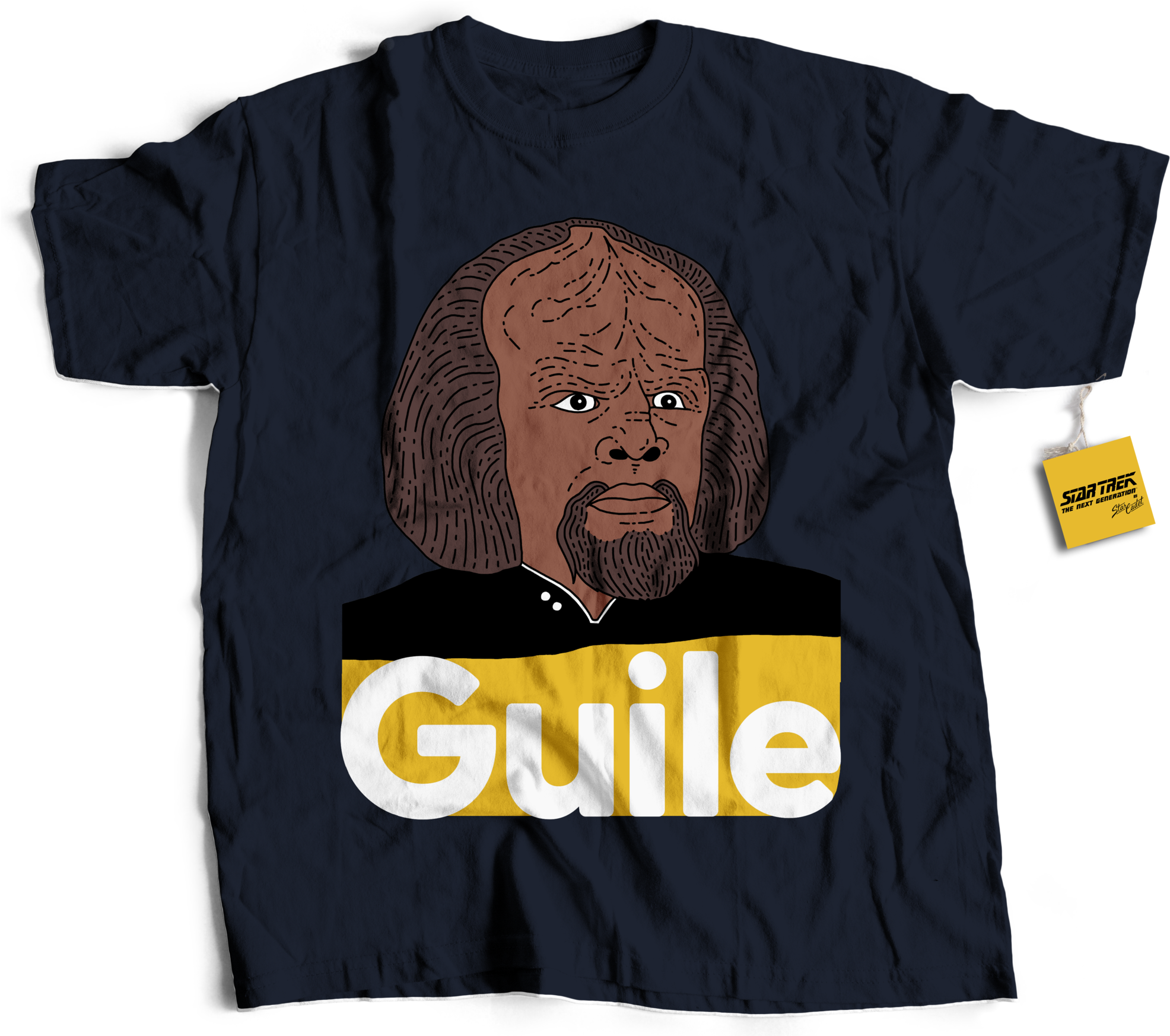 Star Trek - Guile - Active Shirt (2048x1745), Png Download