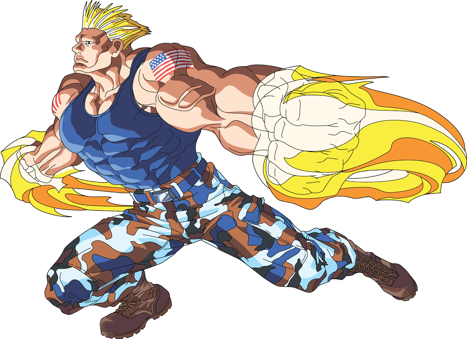 Guile Png (1600x1163), Png Download