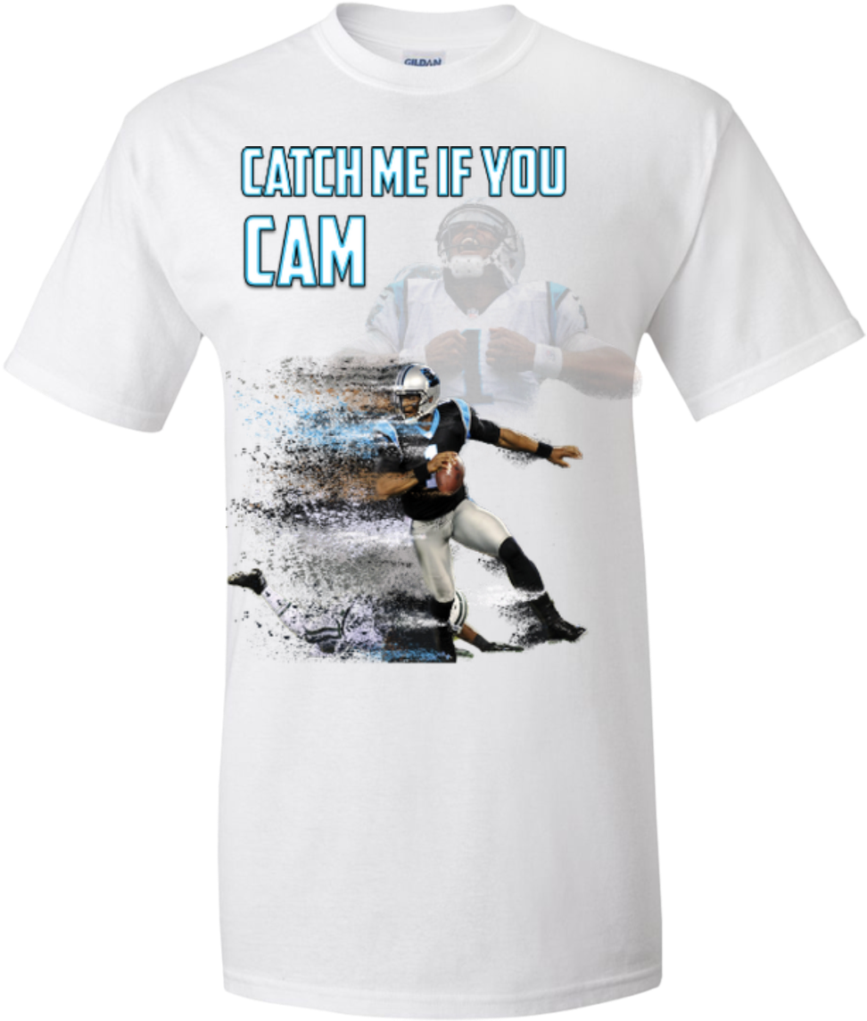 Cam Newton Panthers Custom Designed Fan Youth Jersey (1155x1155), Png Download