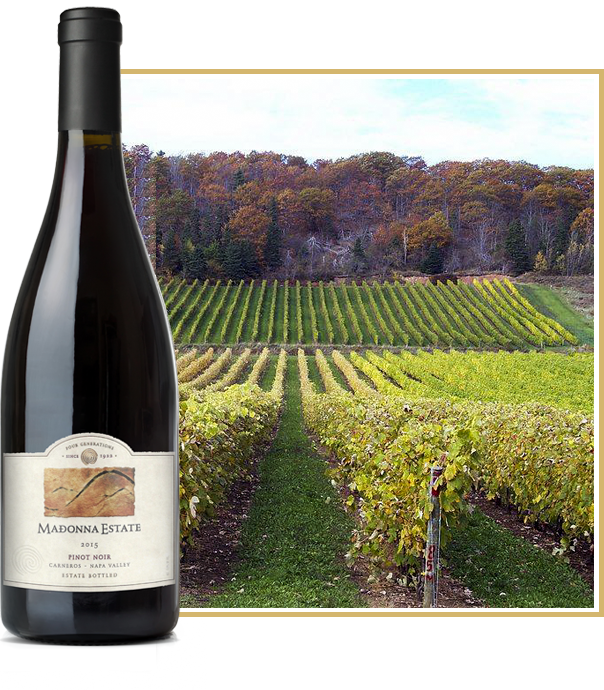 Madonna Estate Wines Have Been Handcrafted By The Bartolucci - Madonna Estate Wine Bottles (604x690), Png Download