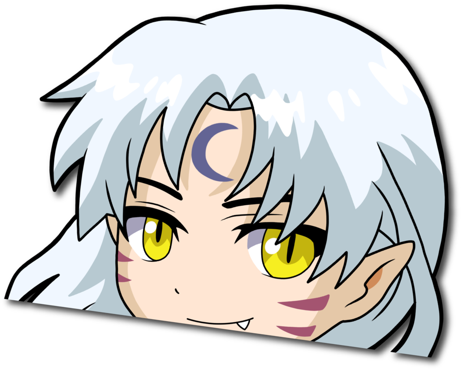 Sesshomaru - Cartoon (1000x1024), Png Download