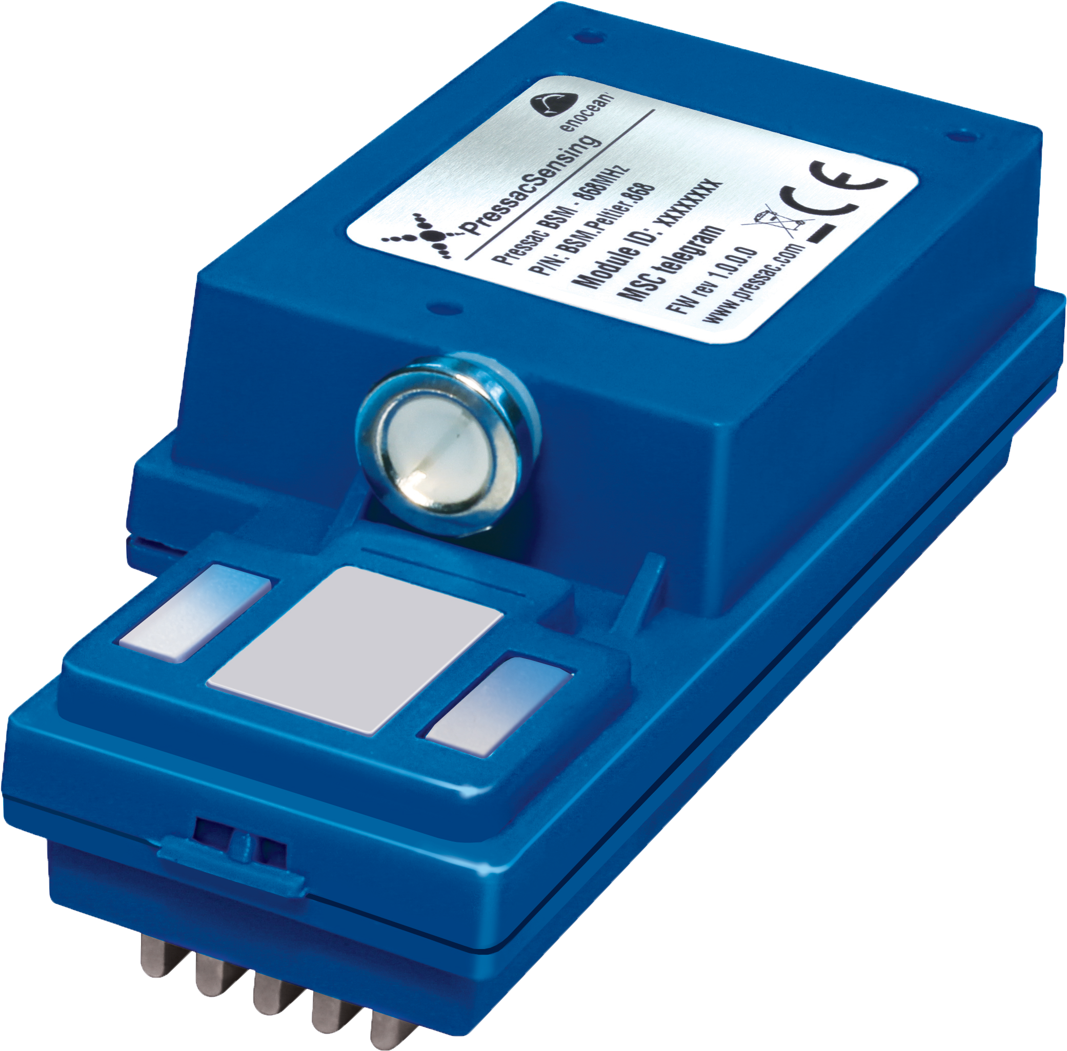 Thermally Powered Temperature Sensor Pressac - Electronics (2312x2320), Png Download