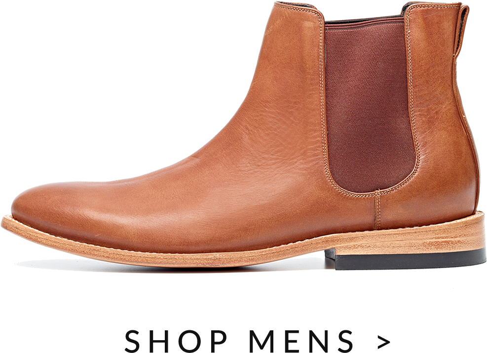 Lucky Brand Shoes - Mens Chelsea Boots Brown (1440x1338), Png Download