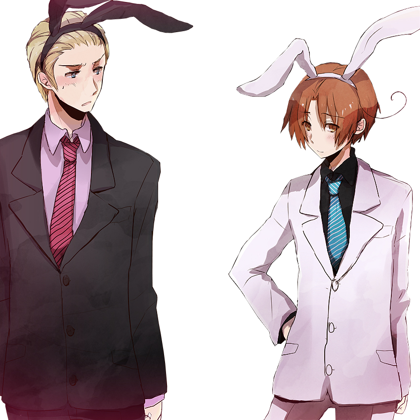 Hetalia-gerita Fan Art - Germany X North Italy (850x850), Png Download