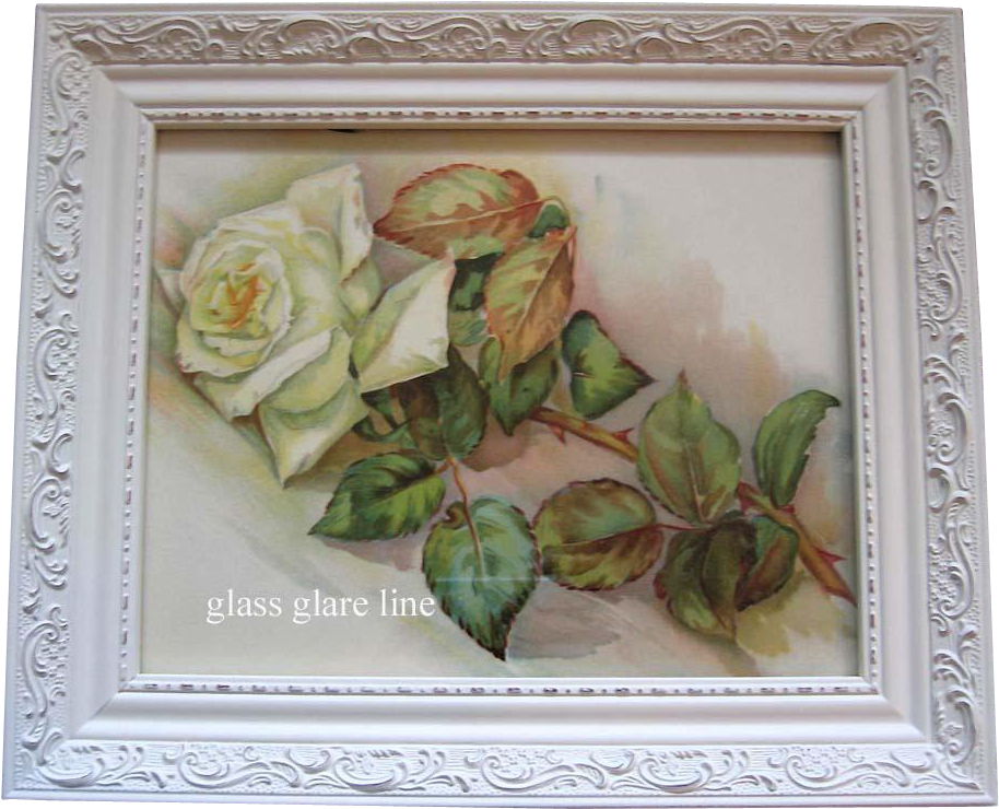 Antique White Roses Print Buy Now At - Picture Frame (913x913), Png Download
