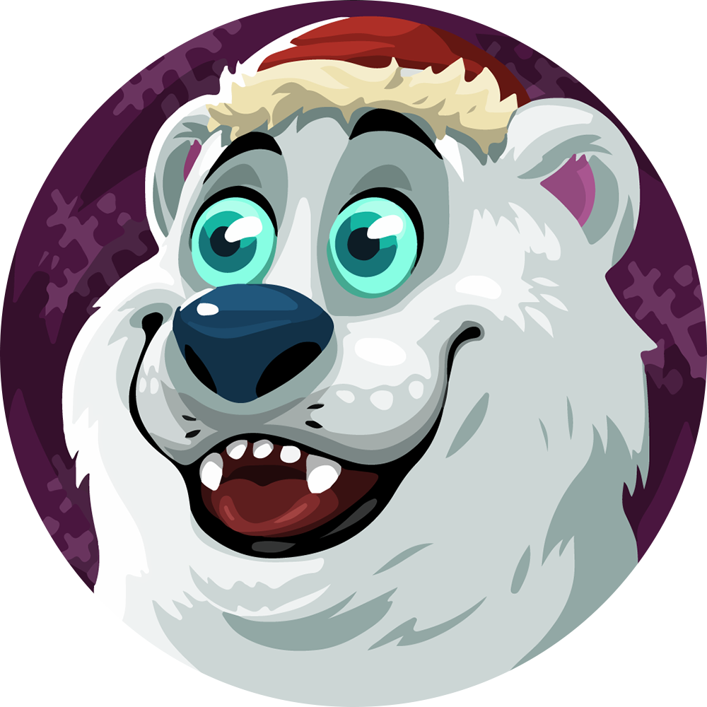 Io Skins Page - Skin De Oso Polar Agar Io (1000x1000), Png Download