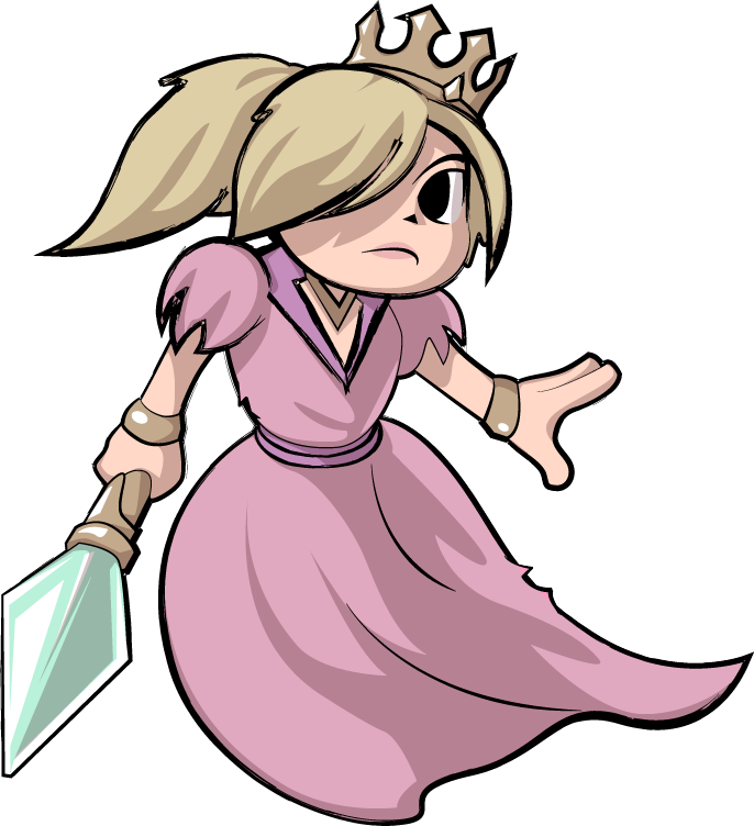 Luna Char 3 - Cartoon (686x752), Png Download