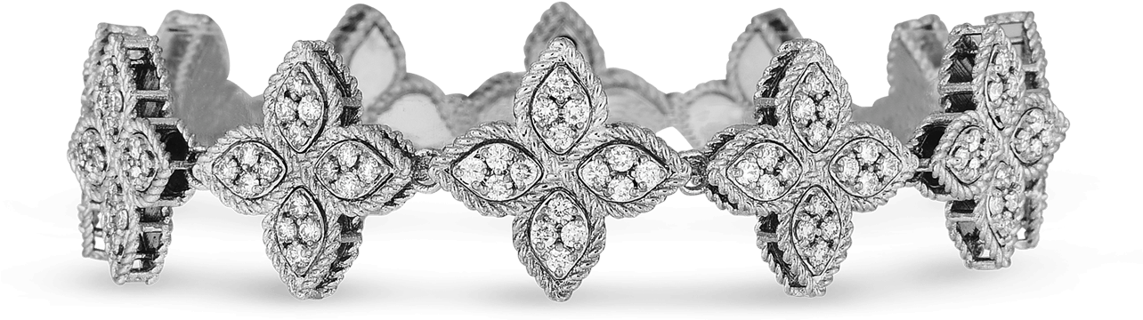 Princessdiamond Link Collar - Platinum (1600x1600), Png Download