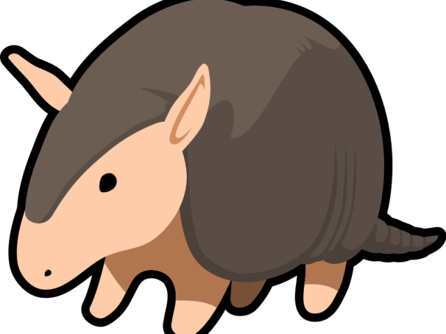 Armadillo Clipart Vector - Armadillo Clipart Png (640x480), Png Download