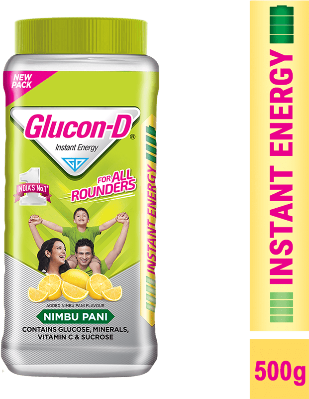 Glucon-d Powder Nimbu Pani - Glucon D Mango Flavour (1000x1000), Png Download