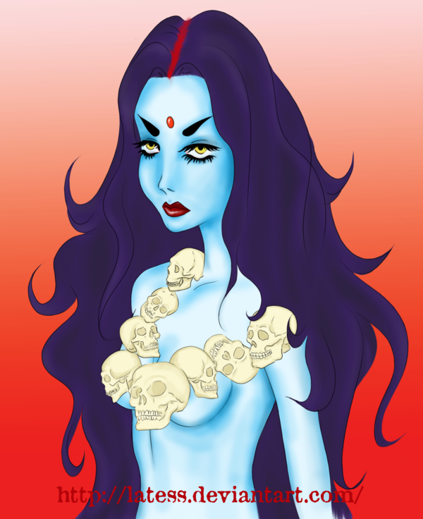 600 X 736 9 - Horror Kali Art (600x736), Png Download