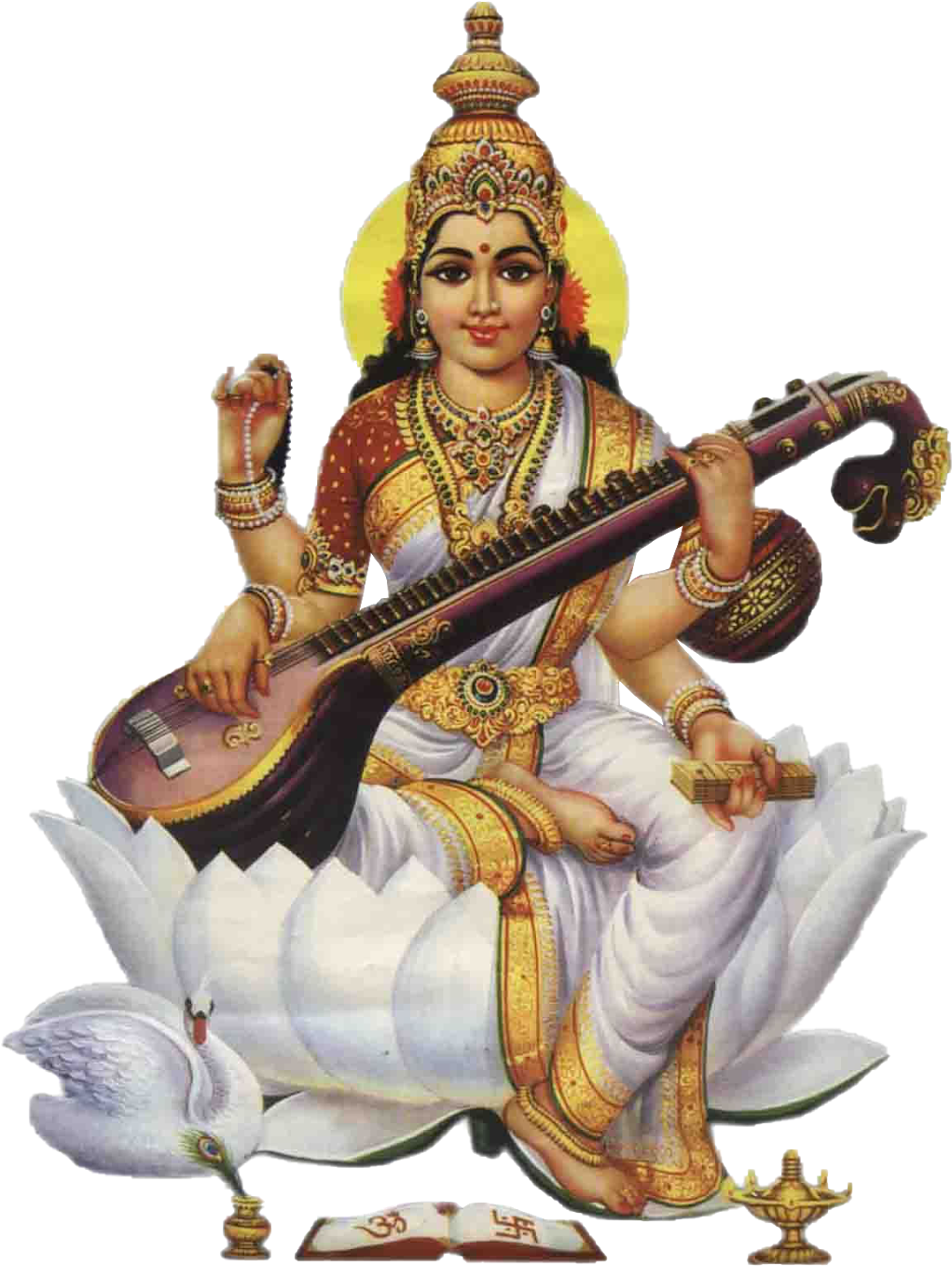 Sarswati Pooja 2019 About Pooja Vidhi, Benefits, Beliefs (1600x1600), Png Download