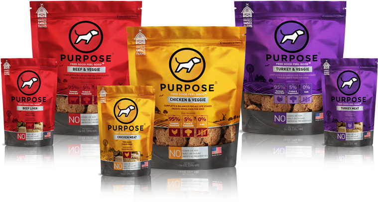 Purpose Freeze Dried Dog Food Feed Good Feel Good Freeze - Pet Treat Freeze Dried (800x422), Png Download