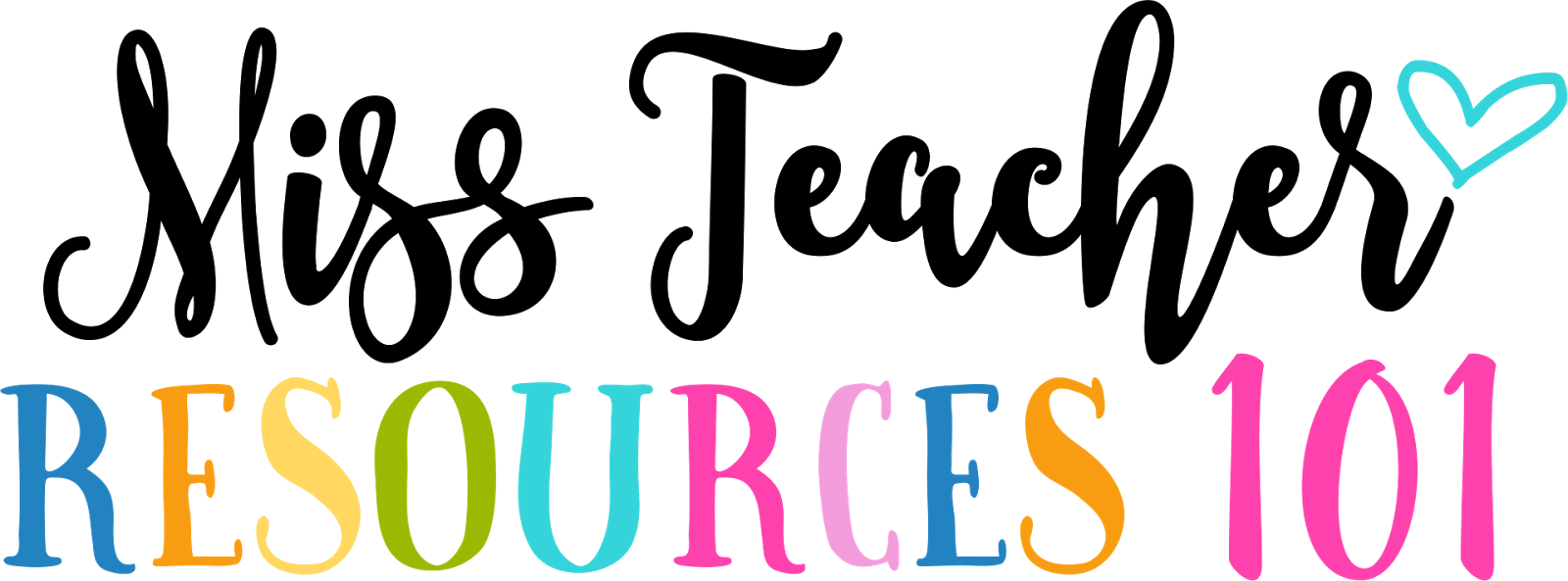 Miss Teacher Resources (1600x593), Png Download