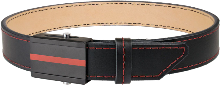 Thin Red Line Crossover Gun Belt - Buckle (768x550), Png Download