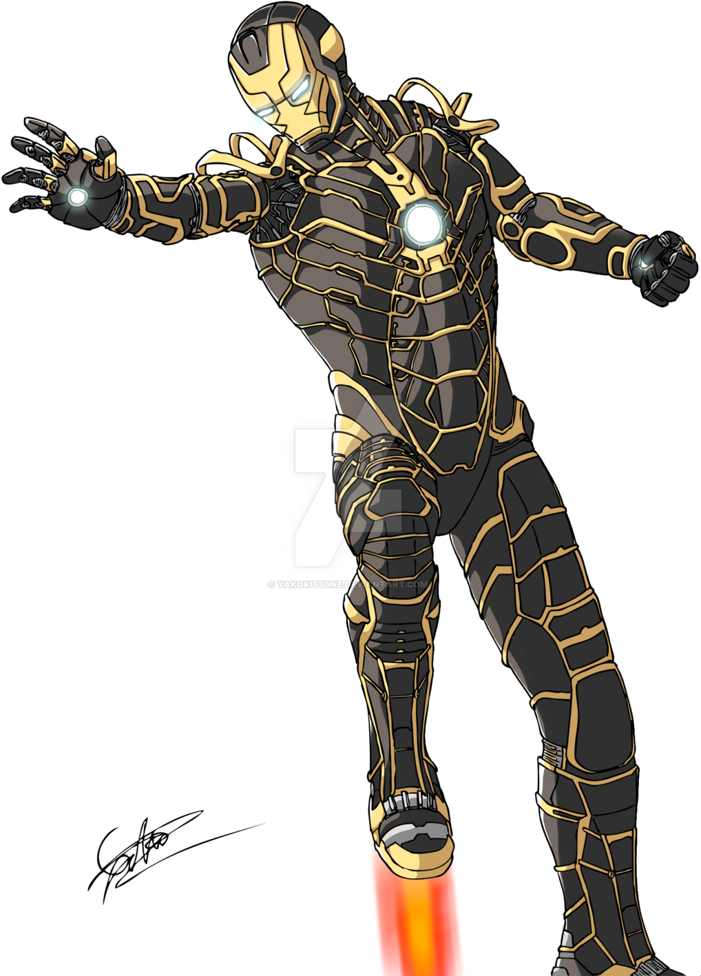 Iron - Iron Man 3 Drawing (1024x1438), Png Download