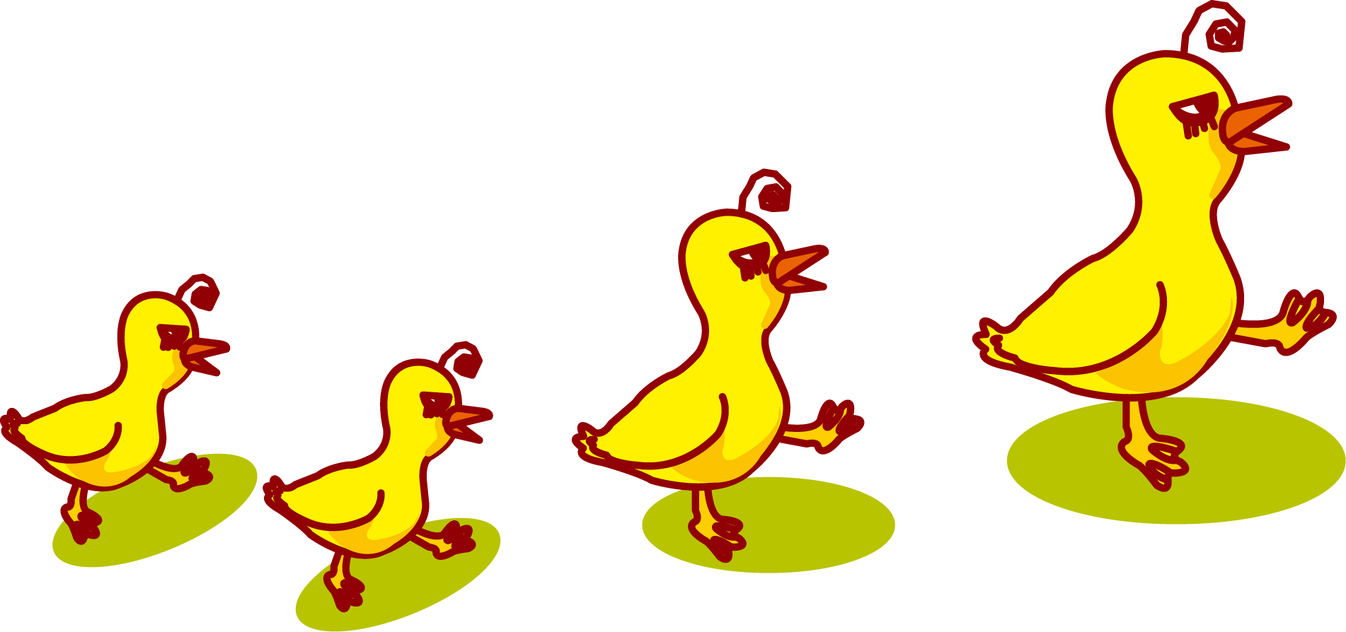 Duckling Clipart Duck Beak (1902x894), Png Download