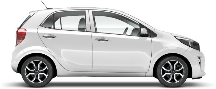 New Cars - Kia Picanto Gt White (850x480), Png Download