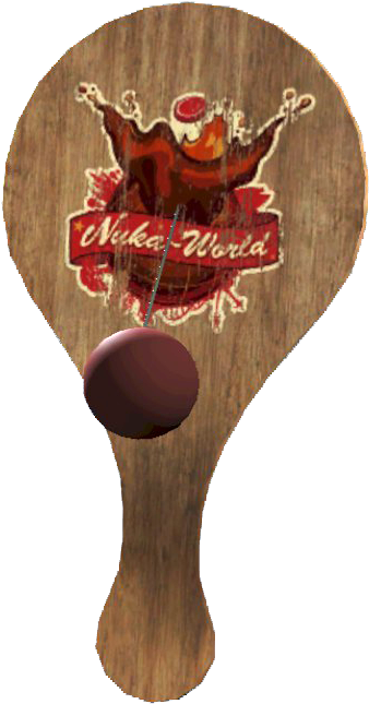 Paddle Ball - Reindeer (585x703), Png Download