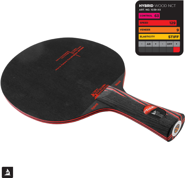 Stiga Hybrid Wood Nct - Stiga Hybrid Wood (671x670), Png Download