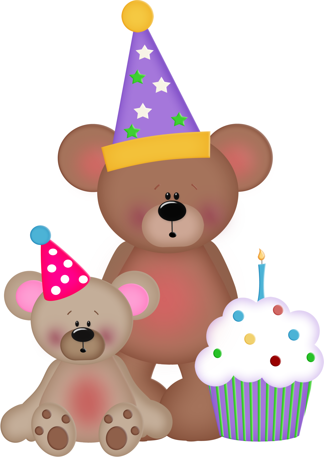 1358 X 1912 15 - Bears Birthday Party Clipart (1358x1912), Png Download