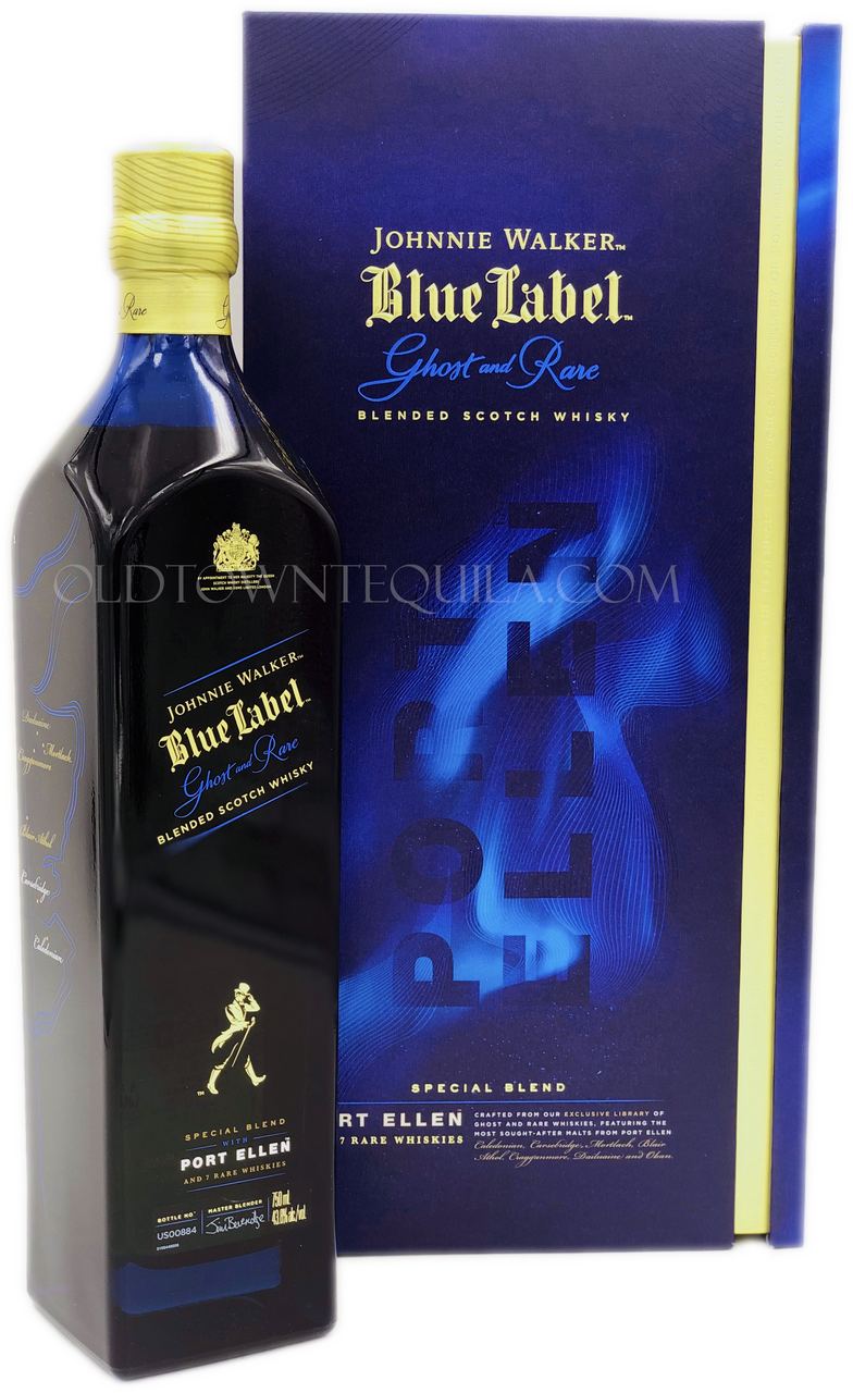 Johnnie Walker Blue Label Ghost And Rare Port Ellen - Johnnie Walker Blue Label Ghost And Rare (784x1280), Png Download