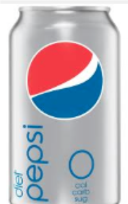 Diet Pepsi Can Png (550x650), Png Download