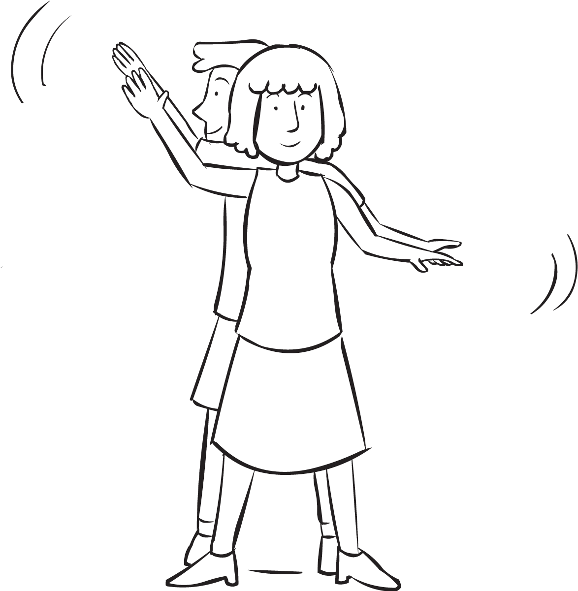 Arm Muscles Drawing - Line Art (1600x1200), Png Download