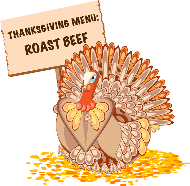 Fall Clipart November - Turkey Clip Art Free (640x627), Png Download